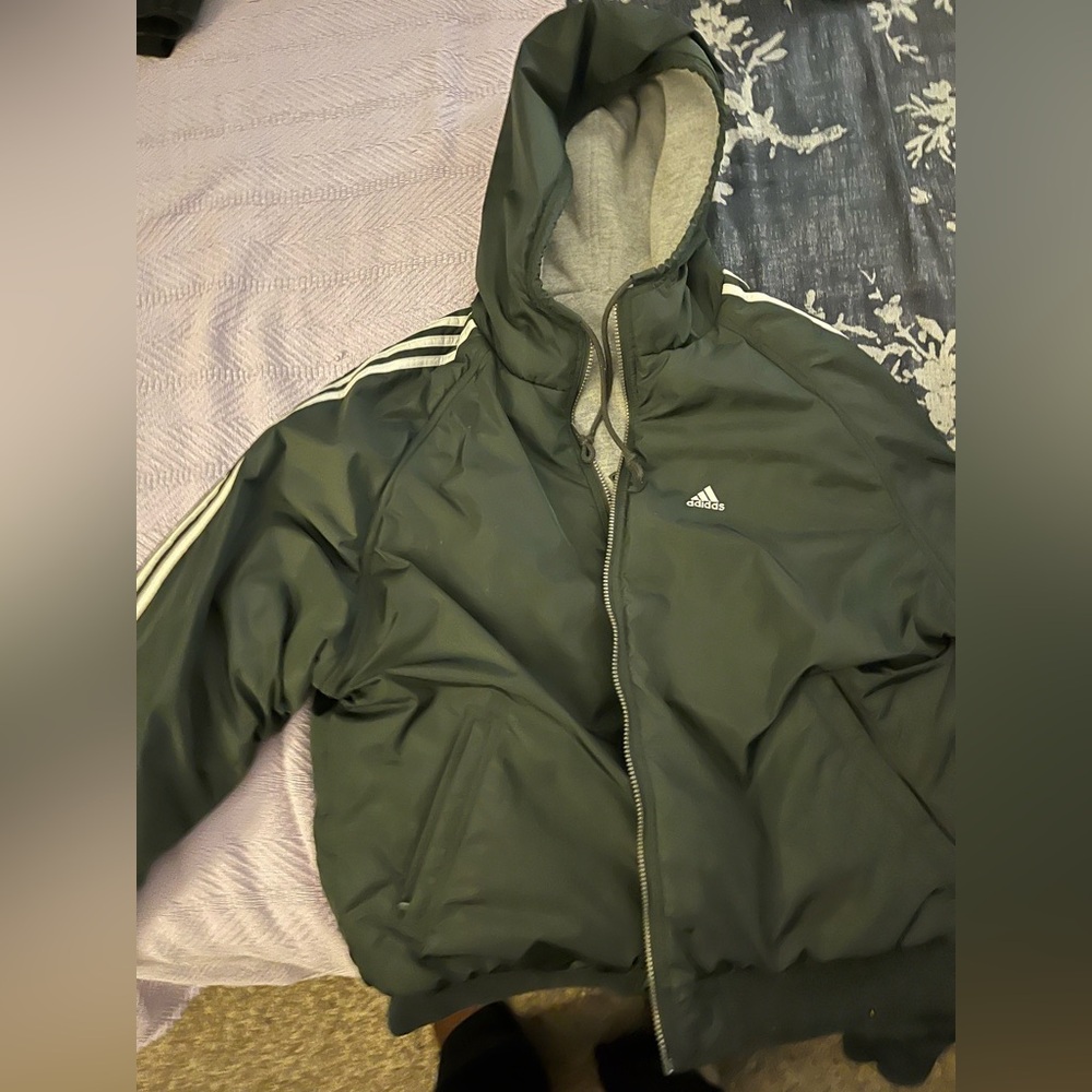 Adidas Men’s Vintage Reversible Zip Up Jacket